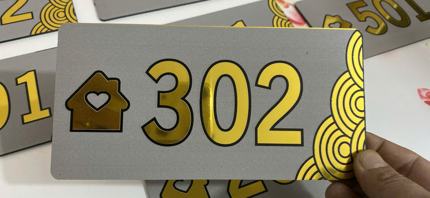 alu màu vàng gương cao cấp chống nước